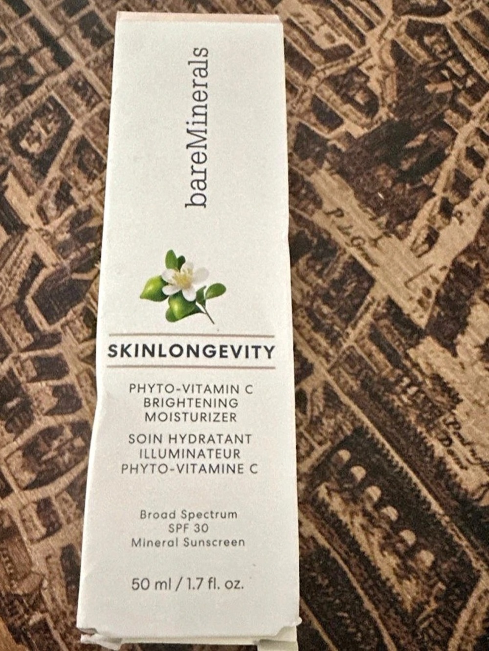 bareMinerals Skinlongevity Phyto-Vitamin C Brightening Moisturizer SPF 30 SPF 30
